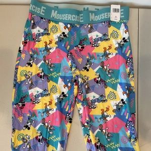 BNWT Disney Mickey Mousercise leggings